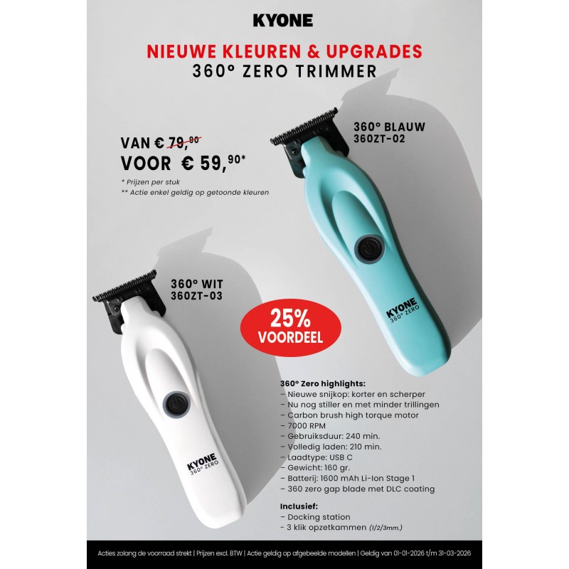 ACTIE WIT 360 Zero Trimmer Kyone ACTIE WIT 360 Zero Trimmer Kyone